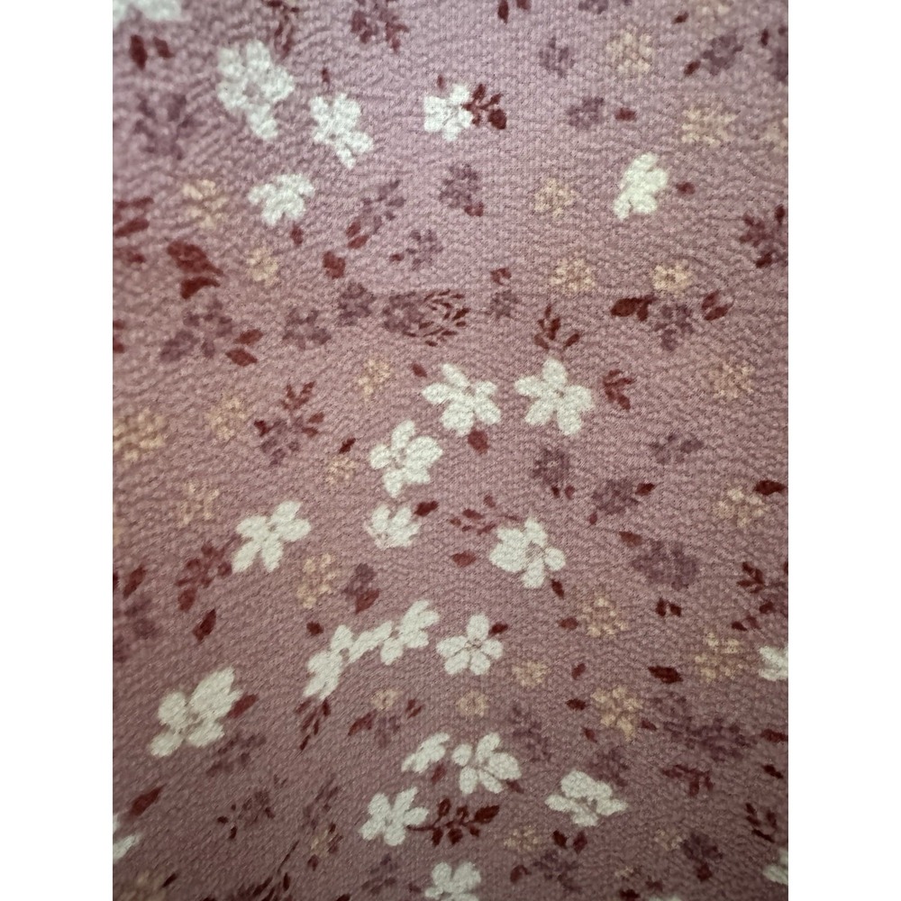 Pink Rose Short Sleeve Floral Pink /White Size L - Picture 10 of 12